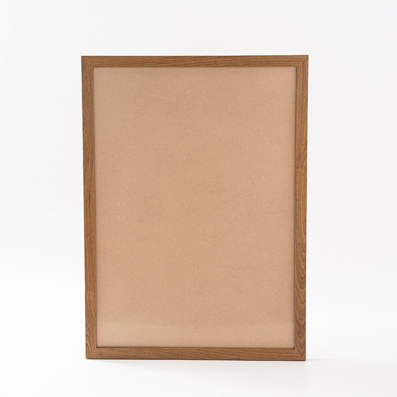 WAZZIO Natural Wood Picture Frame Set, Rustic Light Oak Photo Frames with Acrylic for Wall Mount or Tabletop Display