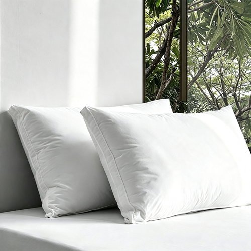 WAZZIO Bed Pillows Soft Down Alternative Pillow for Sleeping 2PCS